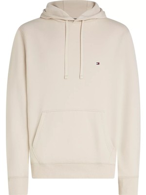 Erkek Essential Terry Kapüşonlu Sweatshirt - Bej