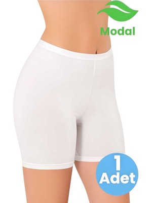 Tezzgelsin Kadın Modal Kumaş Jakarlı Kısa Tayt Şort