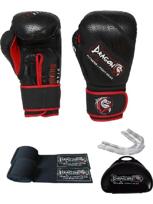 Supreme Hakiki Deri Dragon Boks Eldiveni