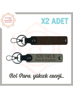 Kül Gri-Koyu Kahve, Isminize Özel Tasarım Manevi Güç Veren Özel Hediye 520 741 8 Başarı Anahtarlık