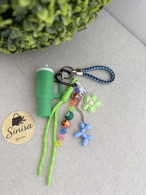 Termoslu Çanta Charmı ve Anahtarlık