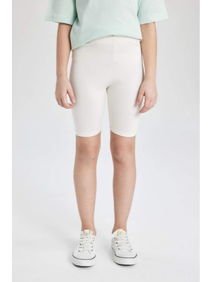 DeFacto Kız Çocuk Kısa Boy Tayt