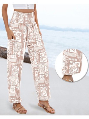 Passense Kadın Desenli Süprem Pantolon