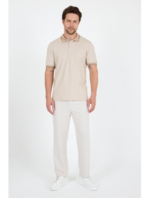 Erkek Oxford Polo Yaka T-Shirt Şık ve Rahat Kısa Kollu Erkek Tişört 5029