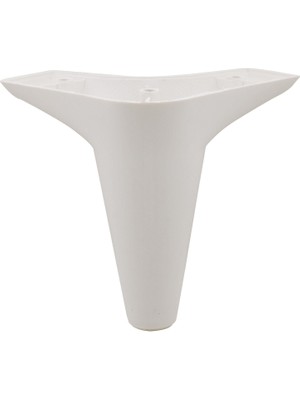 Mobilya Kanepe Sehpa Puf Koltuk Ayağı 12 cm Beyaz Baza Ayak