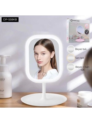 Bfs Kare Uzun Işıklı Makyaj Aynası