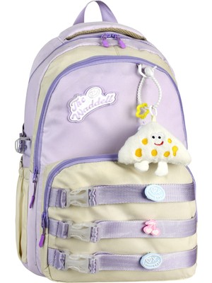 Waddell Lisanslı Twil Kolonlu Günlük Sırt Çantası,peluş Oyuncak Hediyeli Okul Sırt Çantası