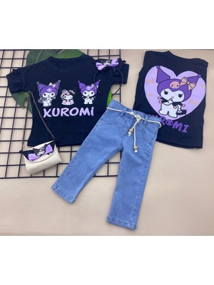 Kuromi Baskılı Orjinal Likralı Penye