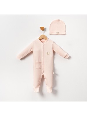 Ürünya Kız Bebek Şapkalı Tulum