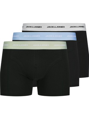 Jack&jones Tom Bamboo 3'lü Paket Erkek Siyah Iç Çamaşır