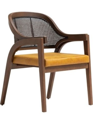 Gazzini Furniture Eliza Hazeranlı Ahşap Sandalye