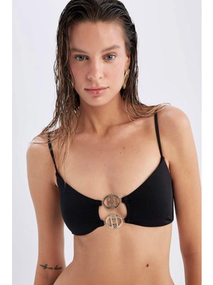 Declara x DeFacto Tokalı Bikini Üstü C5807AX24HS