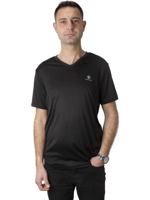 Lumberjack CT104 Basıc Pes V Neck T-Shırt