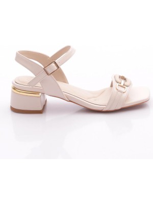 Dgn 105 Kadin Bilekten Bağlamali Kemerli Sandalet