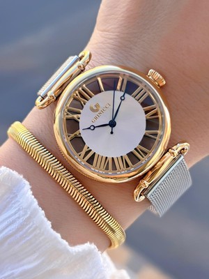 By Revello Grinicci Elite Tasarım 2 Yıl Garantili 5 Atm Suya Dayanıklı Kadın Kol Saati GRC.1N02