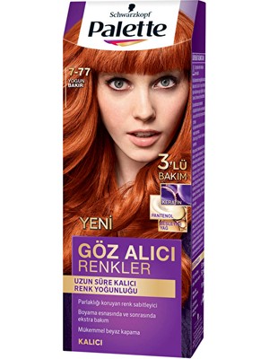 Palette Pnc Saç Boyası Göz Alıcı Renkler 7-77 Copper