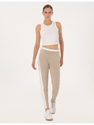 Pierre Cardin Kadın Kum Regular Fit Eşofman Altı 50306335-VR085
