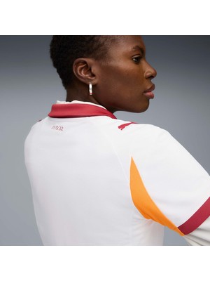 Puma Galatasaray 25/26 Kadın Deplasman Forması XL Beyaz Kırmızı Renkli Yüksek Performanslı