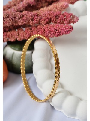 Kado Kuyumculuk 20 gr (Gram) 22 Ayar Üçlü Adana Burma Bilezik