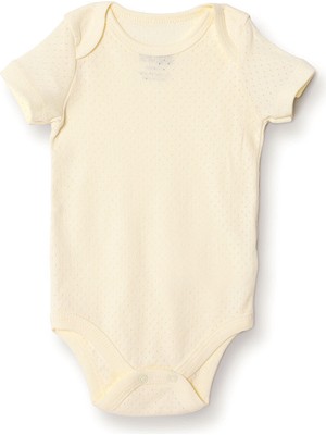 Hellobaby Jakarlı Kısa Kol Body