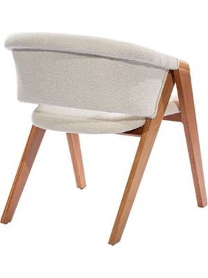 Gazzini Furniture Zeta Teddy Ahşap Sandalye