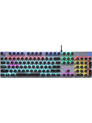 Hp GK400Y Mekanik Gaming Rgb Oyuncu Klavyesi Brown Switch Ingilizce Q