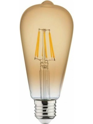 Horoz VINTAGE-6W 2200K Fılament Rustık Ampul