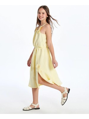 Lcw Kids  Beli Lastikli Çiçekli Kız Çocuk Etek  (S5)