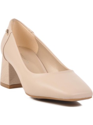 Bej Kadın Topuklu Ayakkabı 312352 Z