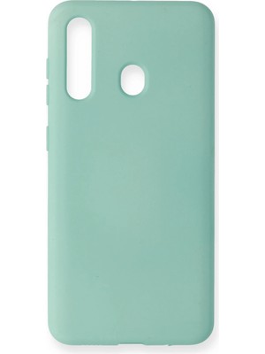 Samsung Galaxy M40 Kılıf Nano Içi Kadife Silikon - Turkuaz