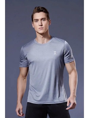 Xylon Mikro Polyester Nefes Alabilen Hafif Perform Antrenman Sporcu Erkek Tshirt