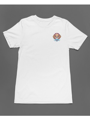Bumeta Küçük Pilot Skye Paw Patrol Unisex Tişört T-Shirt