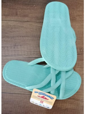 Gezer Deniz Havuz Plaj Air Blow Ahtapot Hasırlı Kaydırmaz Terlik 13929