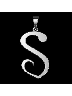 TabiTela 925 Ayar gümüş kolye Harf S   SM6201