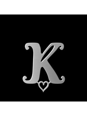 TabiTela 925 Ayar gümüş kolye Harf K   SM6096