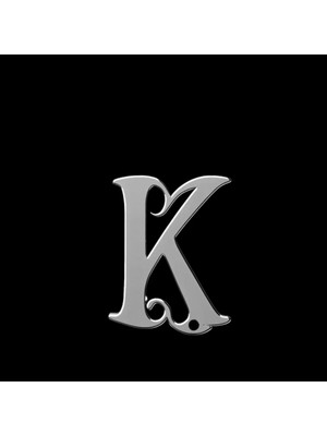 TabiTela 925 Ayar gümüş kolye Harf K   SM6099