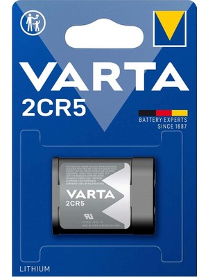 Varta 2cr5 6 Volt Lityum Fotoğraf Makinesi Pili (5047)