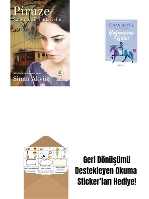 Piruze - Şam'da Bir Türk Gelin + Yağmurun Gelini + Okuma Sticker'ları