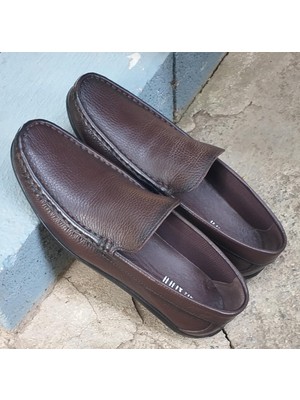Bags Shoes Bagsshoes 15004 Gianni Erkek Hakiki Deri Loafer Günlük Ayakkabı