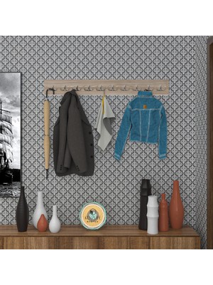 Kenzlife Askılık Tokadi Mat Cordoba Renk Suntalam 10 Adet Metal Krom Renk Portmanto