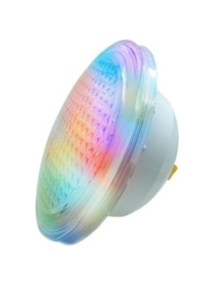 9 Adet 30 Watt 12 Volt Smd LED Rgb Kendinden Dönen  Havuz Ampulü (Par 56)