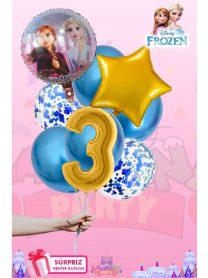 Elsa Frozen Baskılı Lüx Folyo Seti