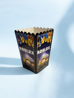 Roblox Dekoratif Doğum Günü Mısır Kutusu 8 Adet