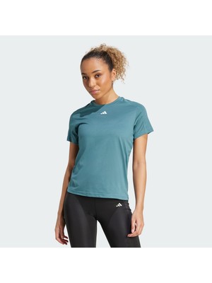 Adidas Performance JY4571 Aeroready Train Essentials Minimal Branding Crewneck Tee