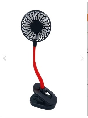 Ayarlanabilir Kıskaçlı Masa Üstü Mini Vantilatör