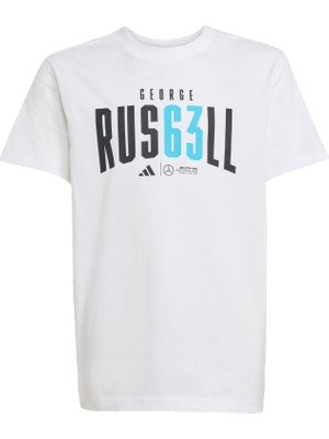 Adidas Performance JZ8907 Mercedes - Amg Petronas Formula One Team George Russell Tee Kids