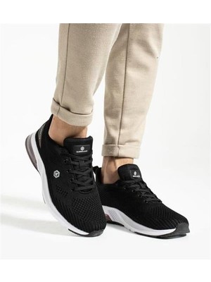 Hammer Jack Ellıot Erkek Air Taban Spor Ayakkabı-Siyah