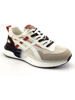 Guja 563 Erkek Sneaker Spor Ayakkabı-Bej