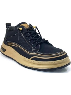Guja 517 Erkek Sneaker Spor Ayakkabı-Siyah