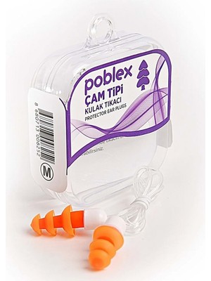 Poblex Çam Tipi Kulak Tıkacı - Medium